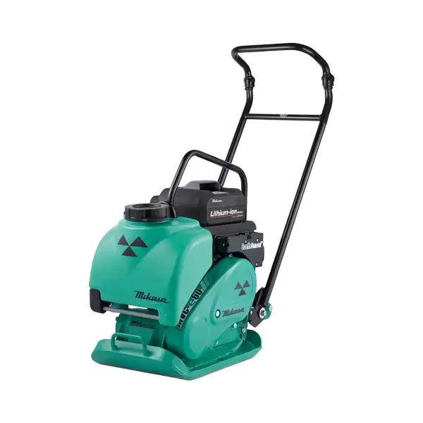 DenHartog-Elektrische Mikasa MVC-e60 VAS, vooruitlopende trilplaat