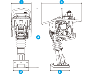 Afmeting MTR 40